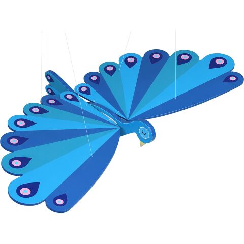 Vilac Wooden flying peacock hanging